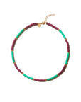 Kennedy purple/turquoise necklace