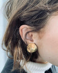 Magali earring gold large