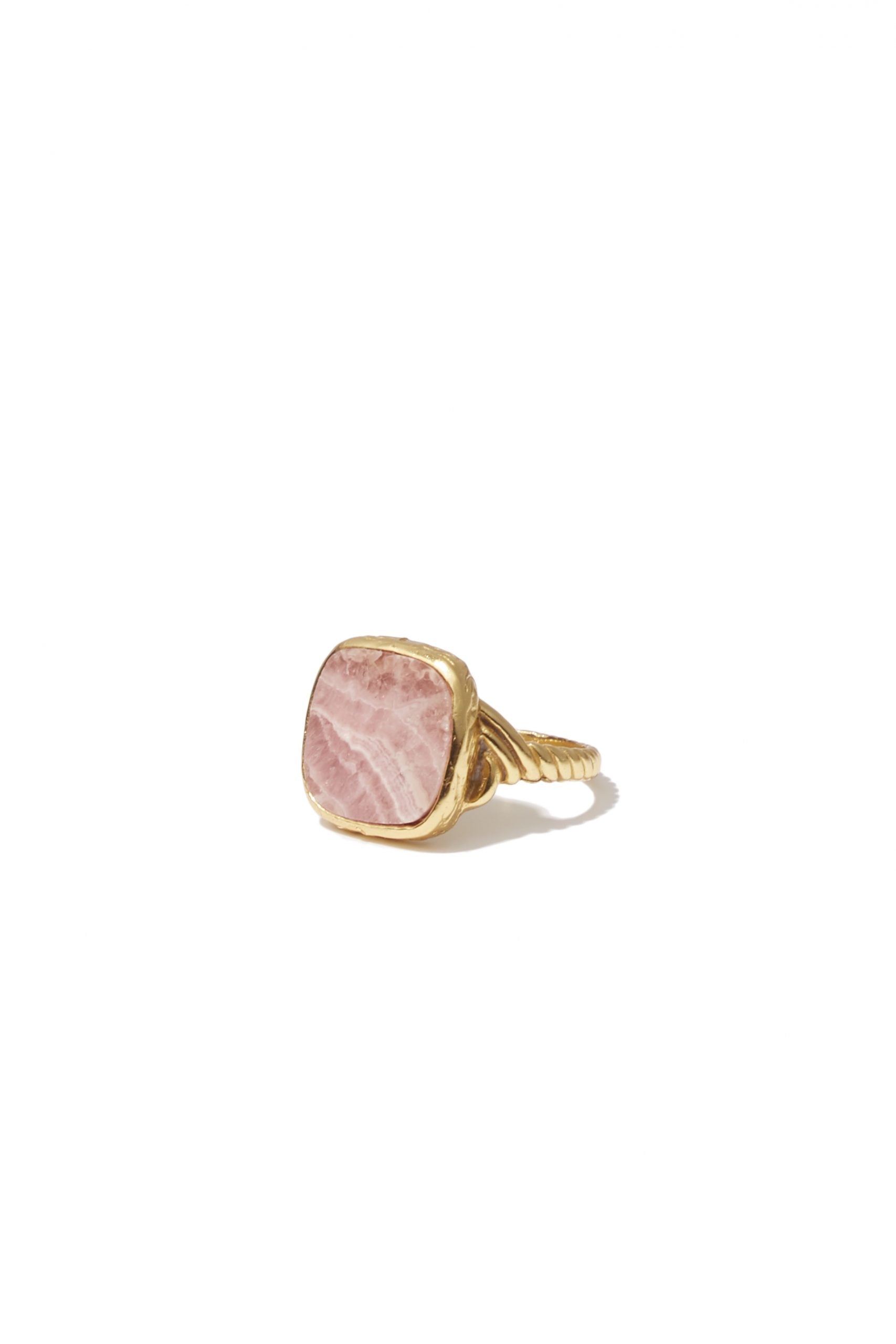 Delphine  pink ring