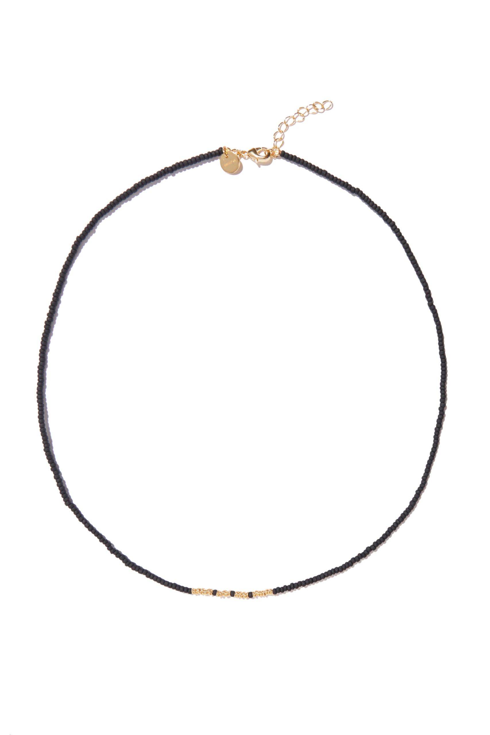 Mae Noir L'or necklace