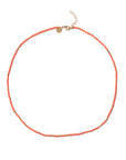 Mae orange necklace