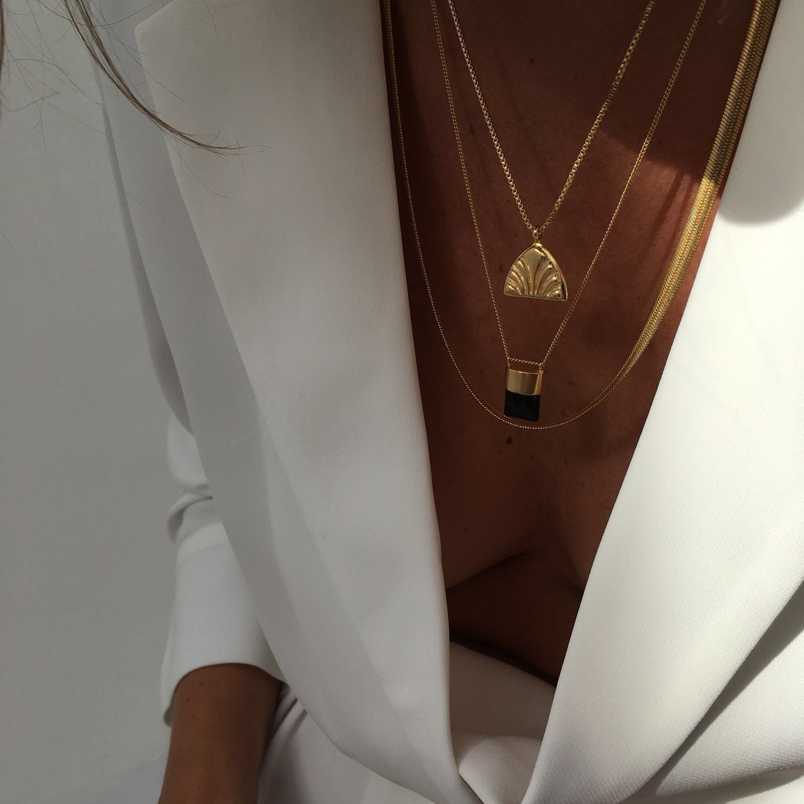 Victoire Necklace Gold